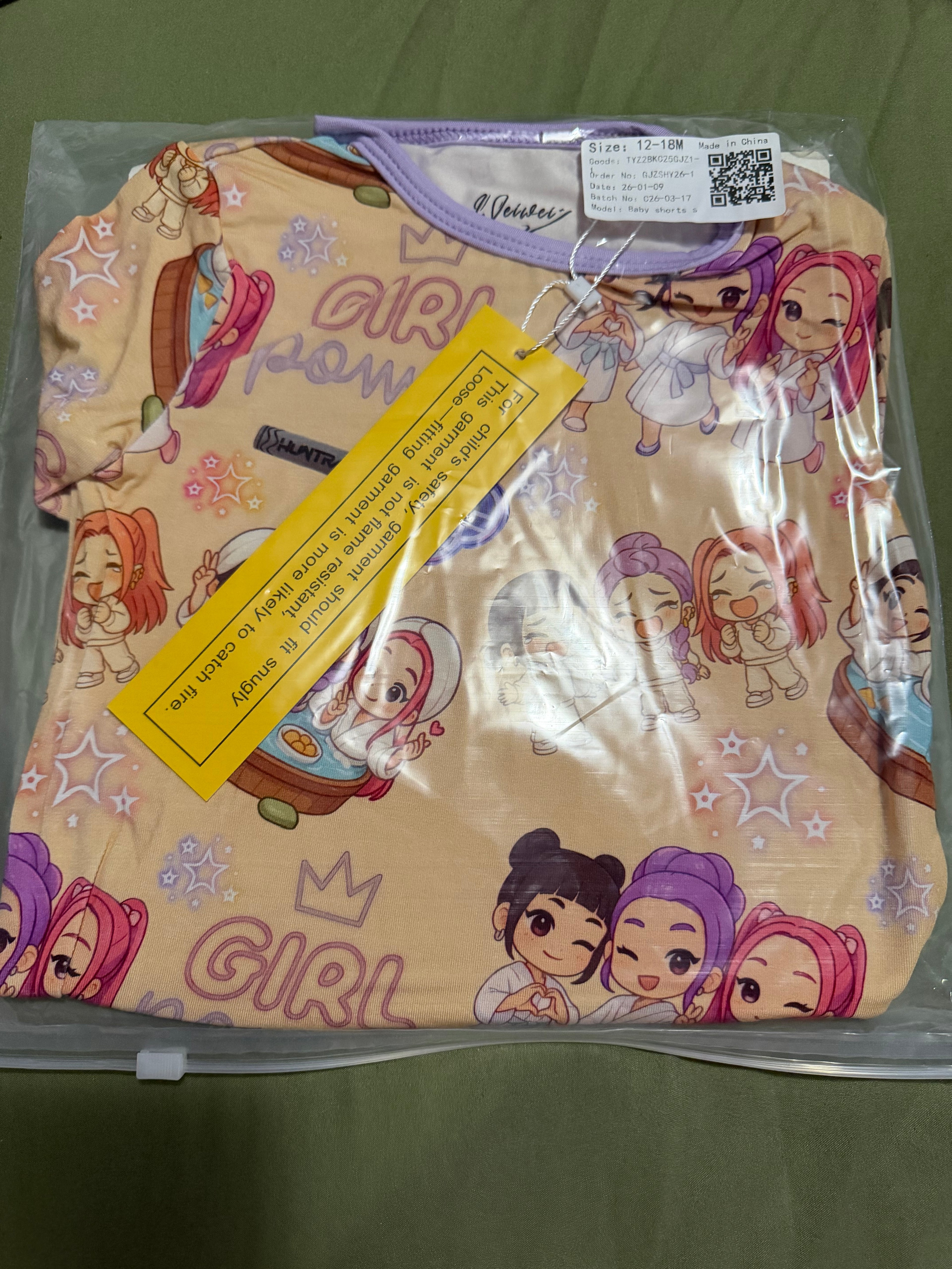 K Pop Short Sleeve & Shorts