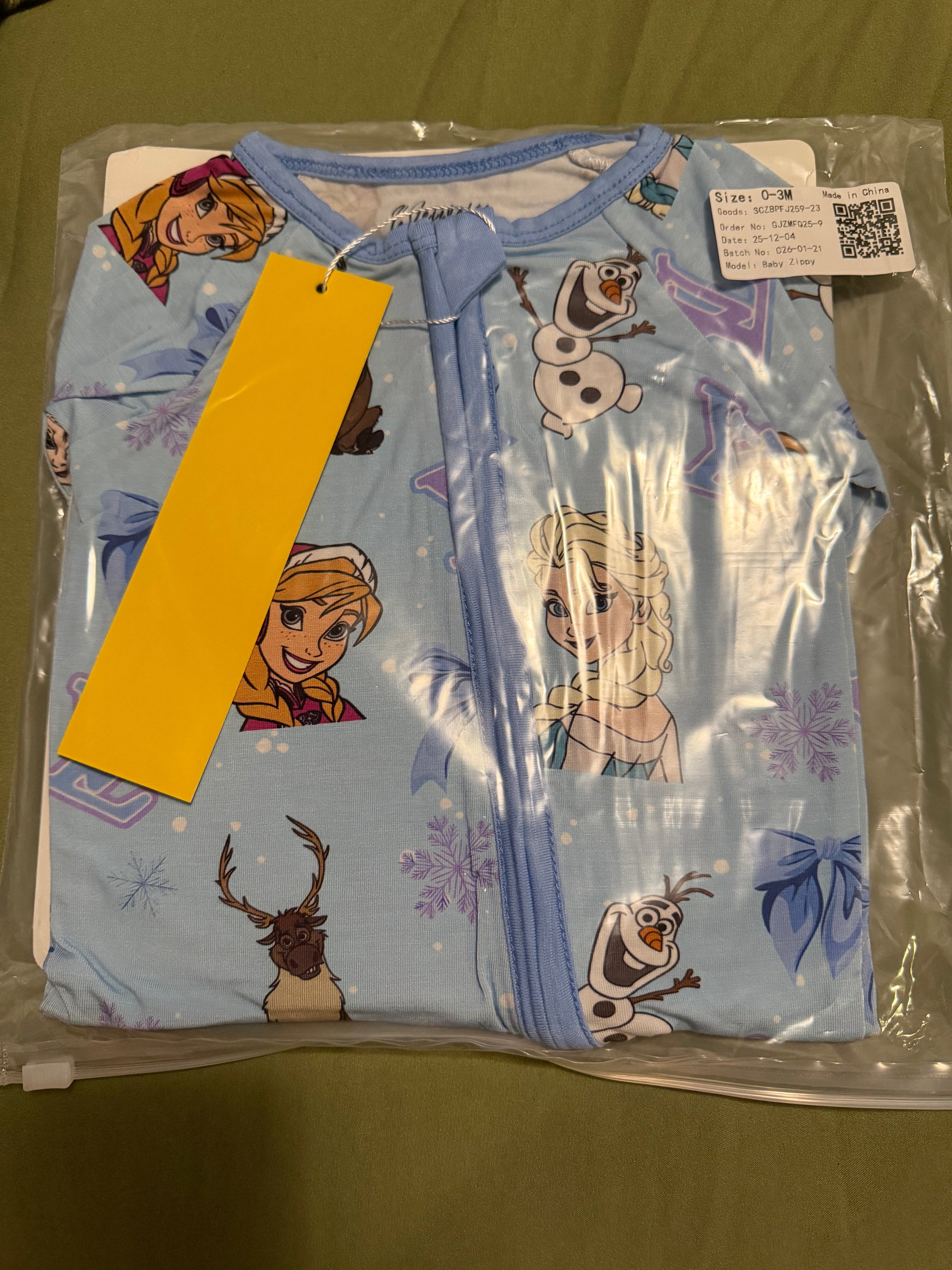 LV Frozen Zippy