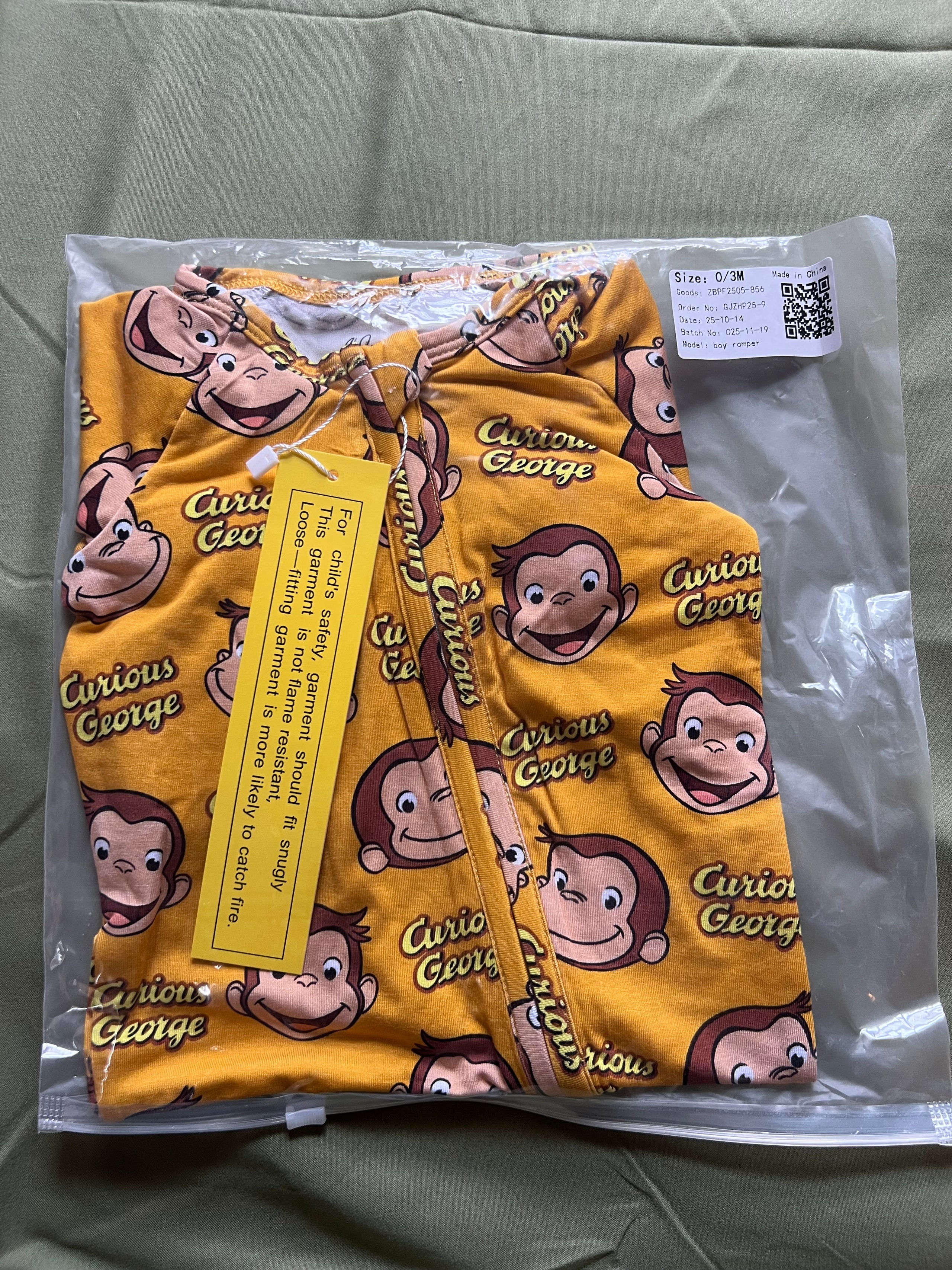Curious George Zippy
