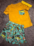 Monster Jam/Scooby Doo Pocket Tee & Drawstring Shorts