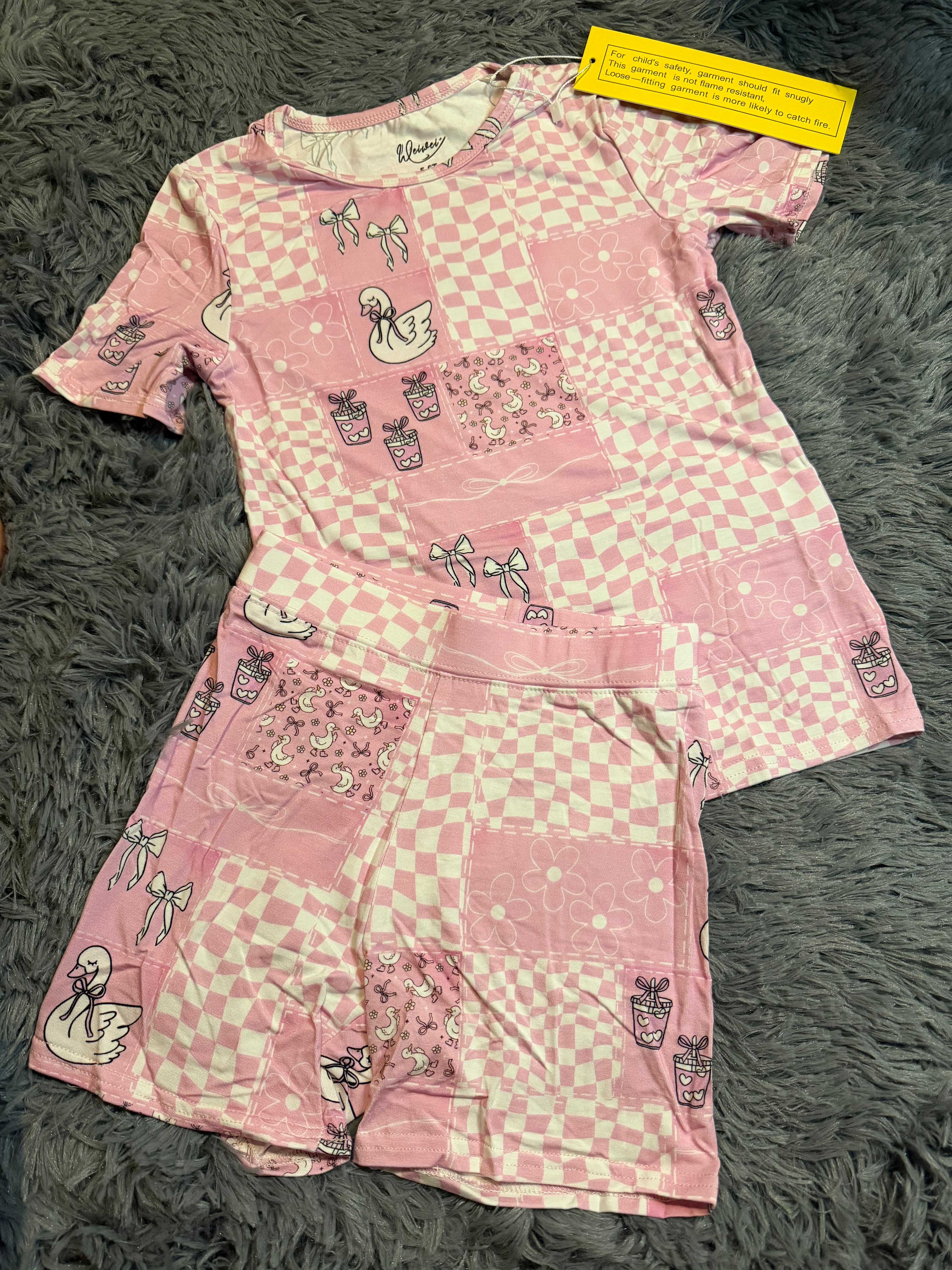 Girly Goose Short Sleeve & Shorts