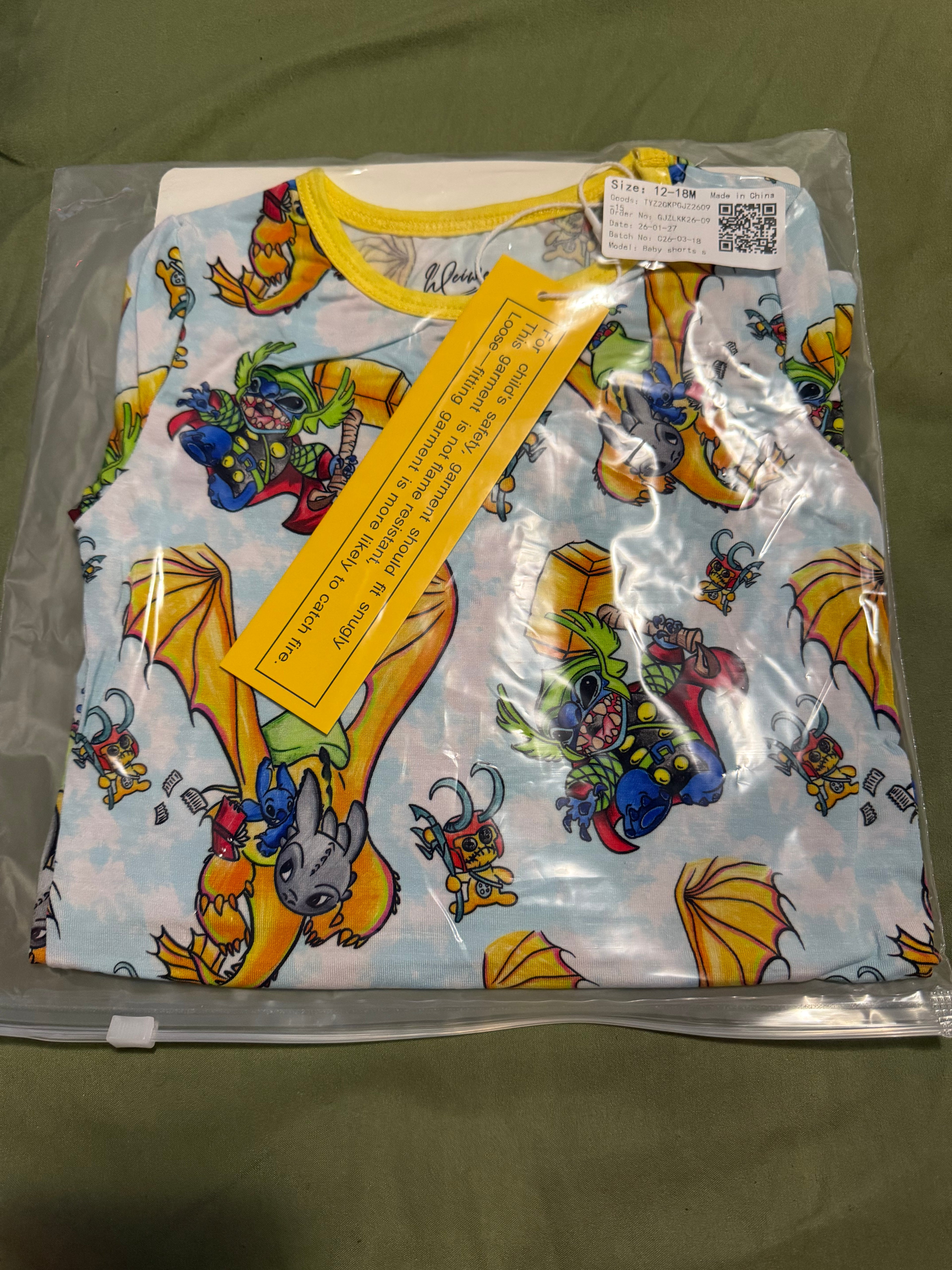 Stitch Short Sleeve & Shorts