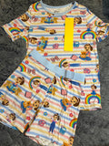 Ms. Rachel Rainbow Short Sleeve & Shorts