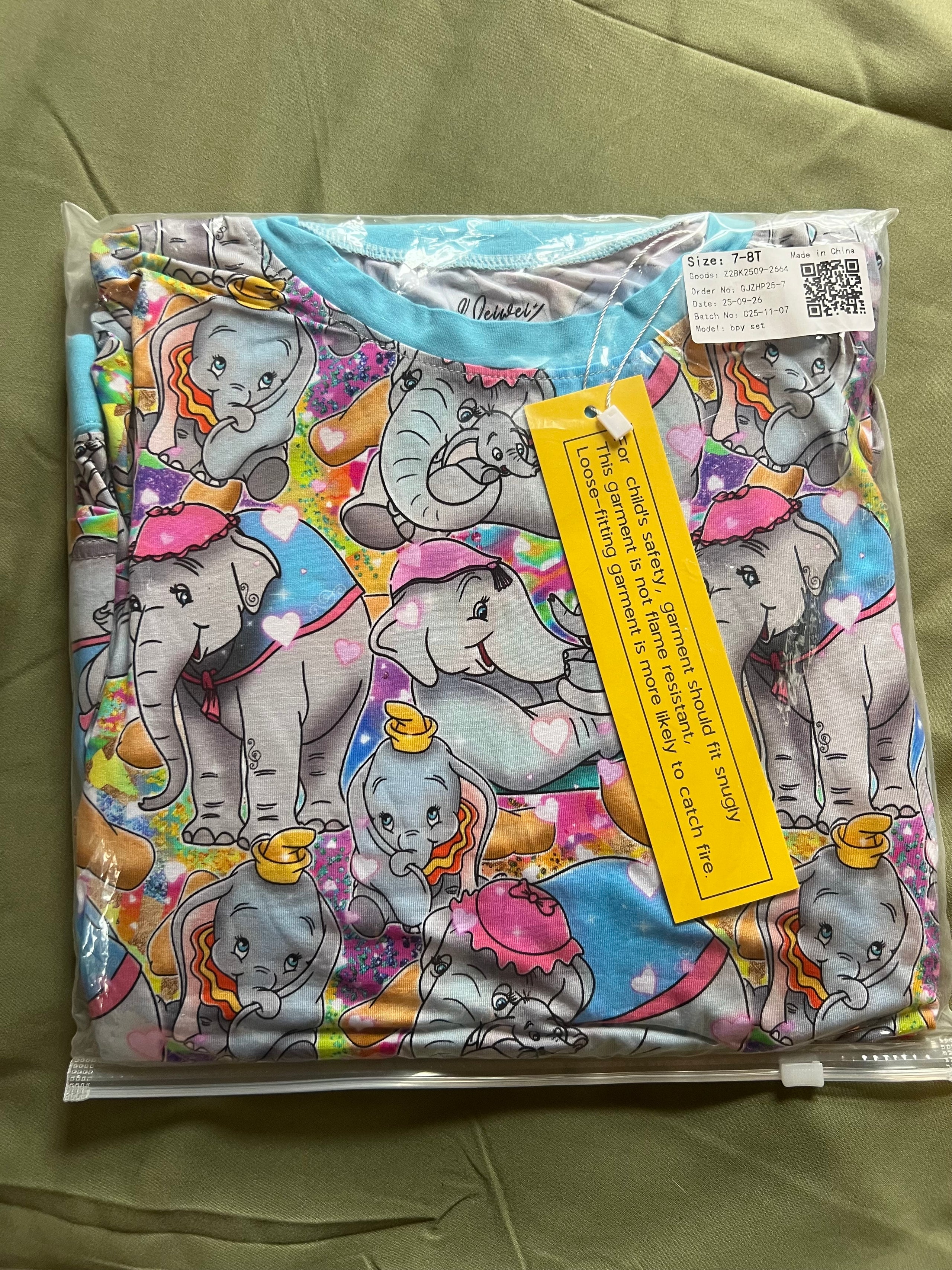 Dumbo Long Sleeve & Pants
