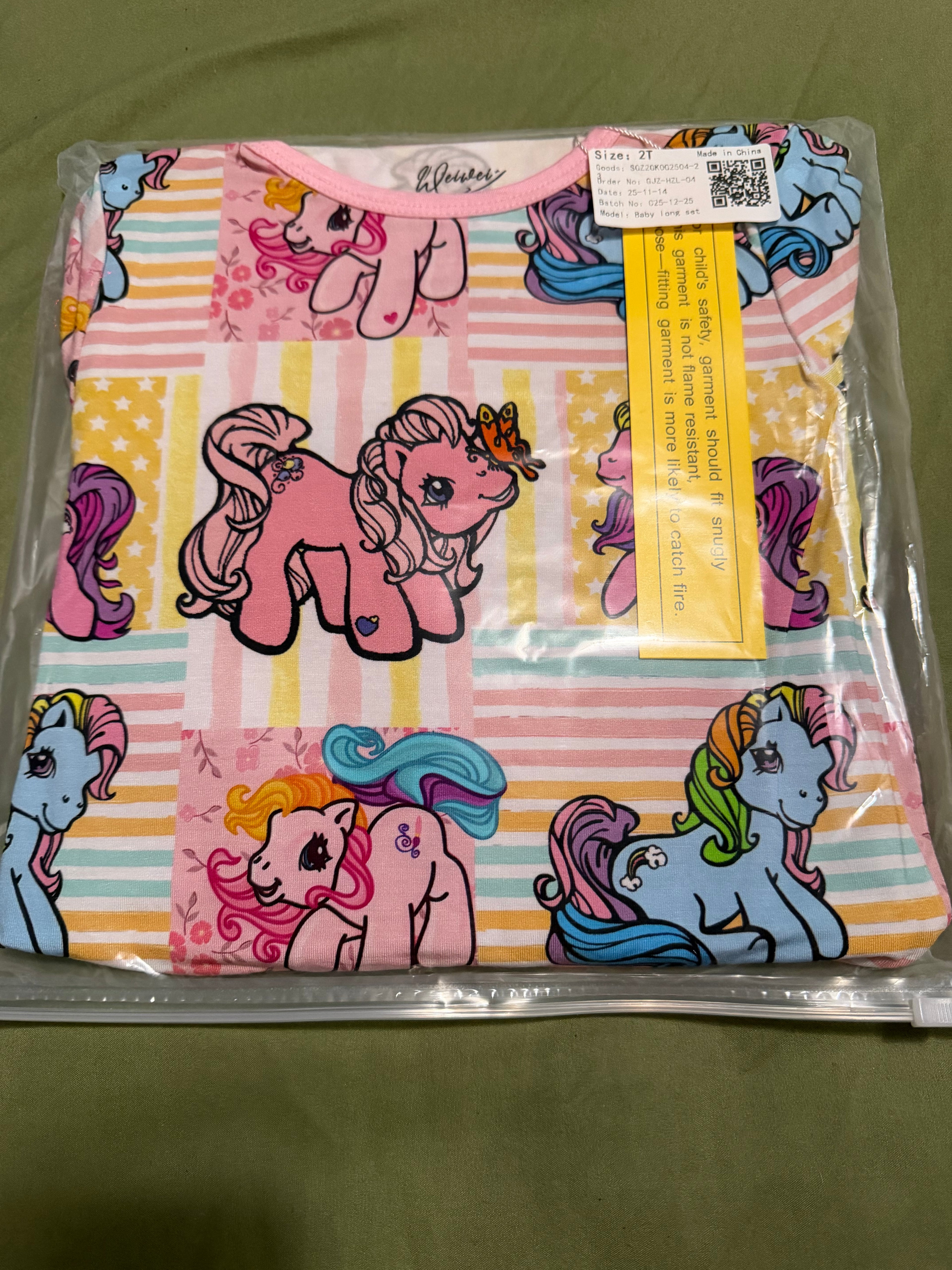 My Little Pony Short Sleeve & Pants