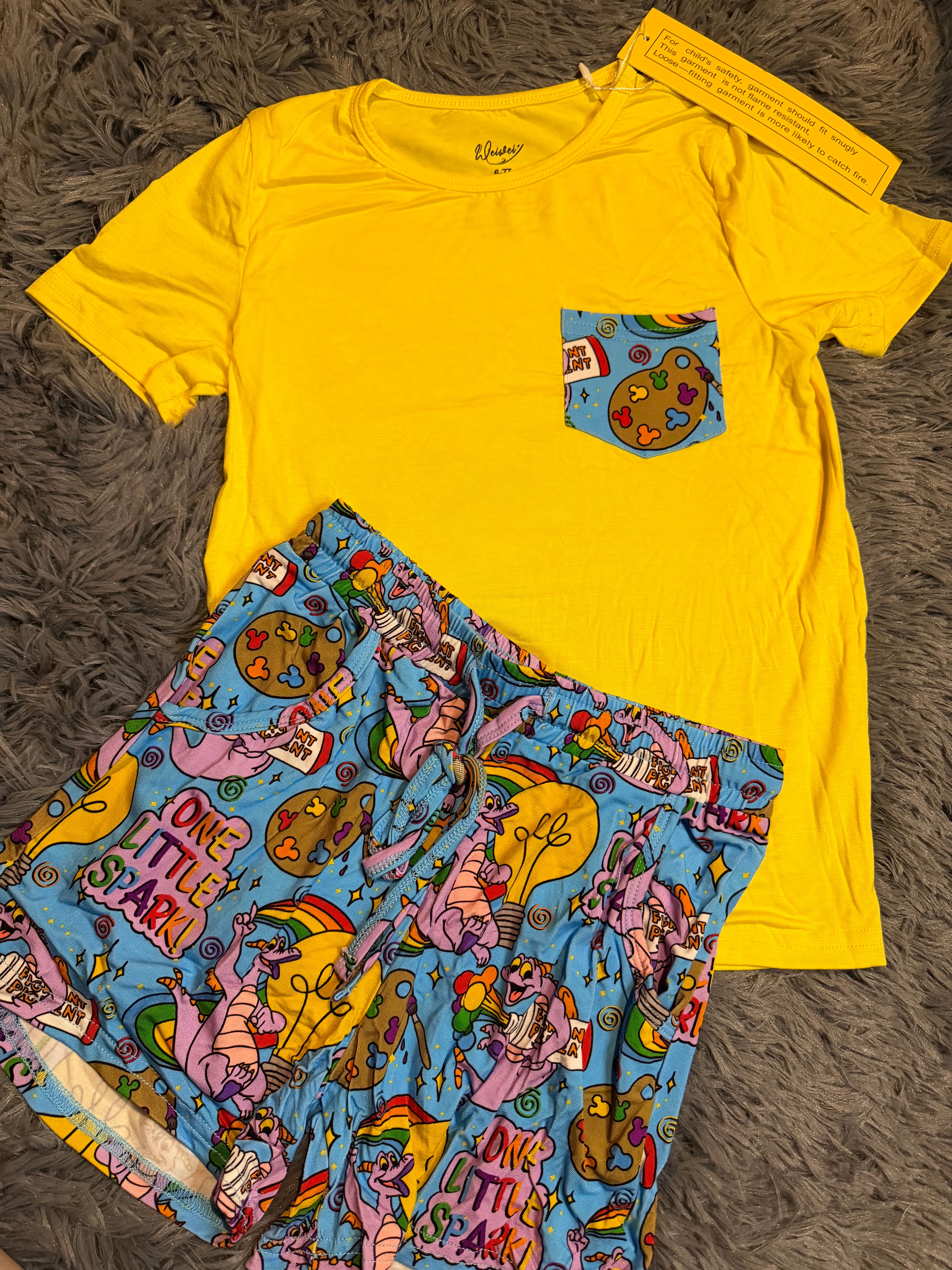Dragon Tales Pocket Tee & Drawstring Shorts