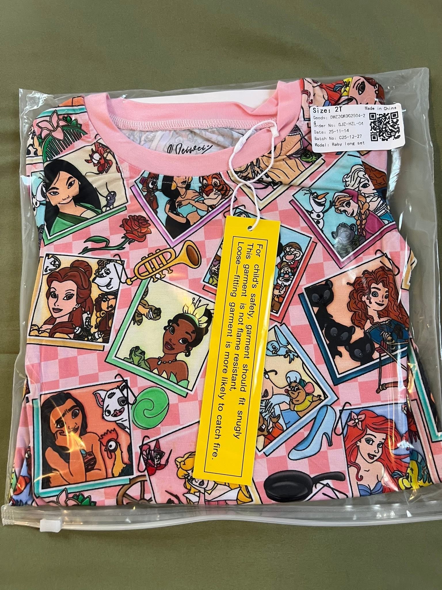Princess Long Sleeve & Pants